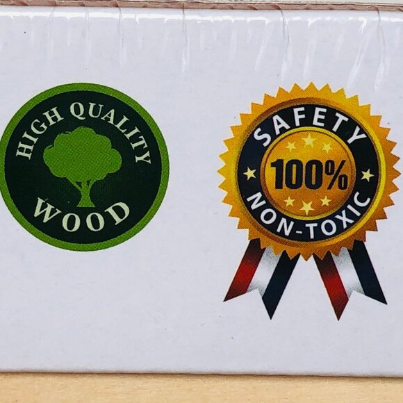 VIGA 4-in-1 Flat Wooden Puzzle w/Tray -Insects New Sealed For Age 18 Months+ - Picture 12 of 13